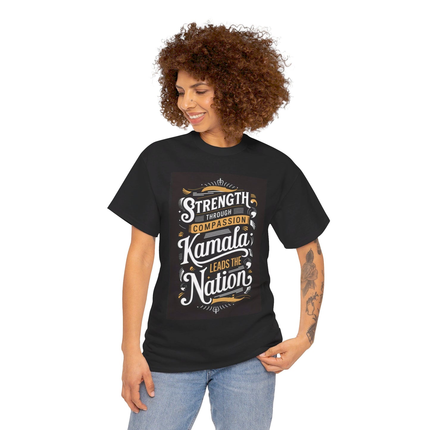 Kamala 'Strength' Shirt - black