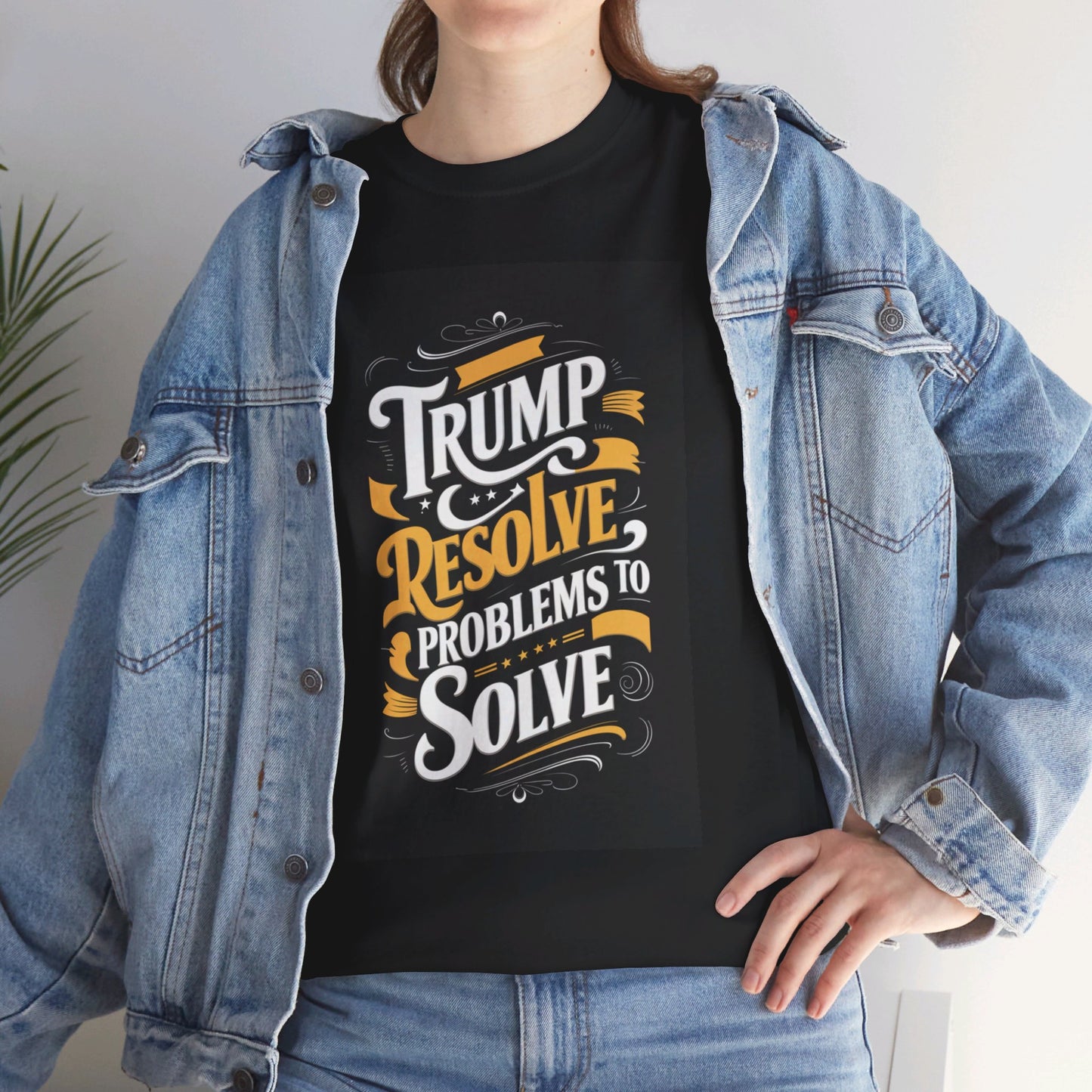 Trump 'Resolve' Shirt - black