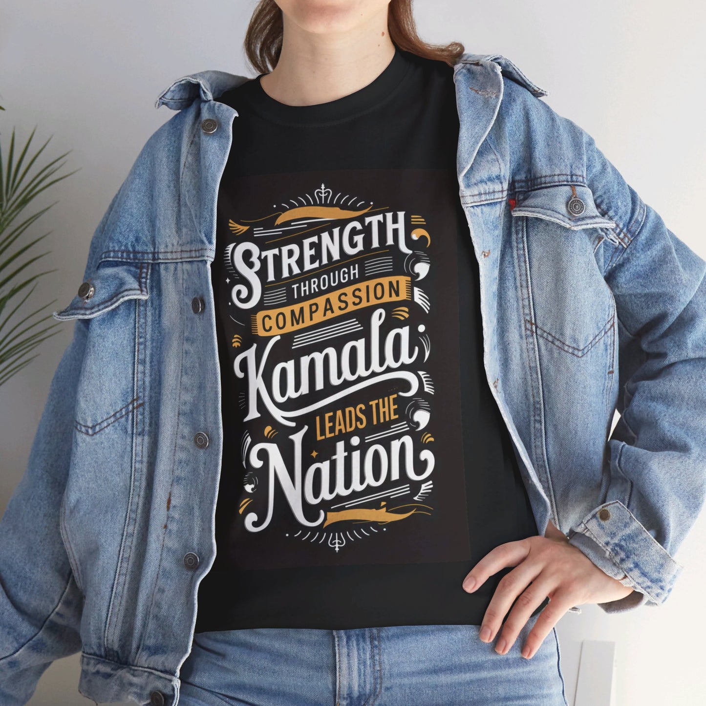 Kamala 'Strength' Shirt - black